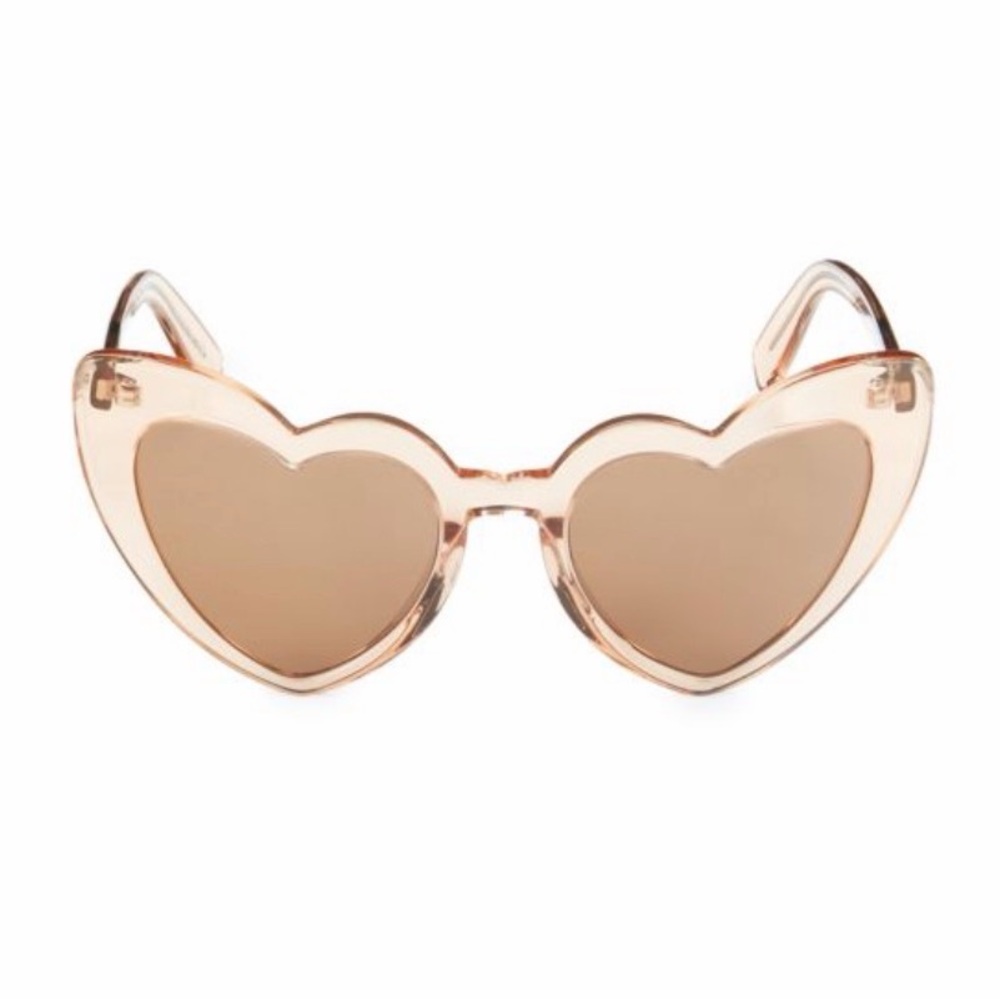NWOT SAINT LAURENT
Lou Lou 54MM Heart Shape Sunglasses